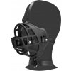 Ouch! Muzzle with Removable Ball Gag Black