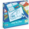 Djeco DJ08321 Kreslenie krok za krokom Autá