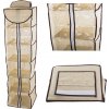 Verk 01335 Závesný organizér s 5 priehradkami fóliami 30x30x100cm béžová