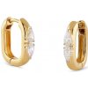 Guess Pozlátené náušnice so zirkónmi Nuances JSBE04515JWYGT/U