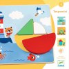 Djeco Tangramini drevený edukatívny tangram