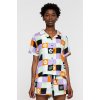 SANTA CRUZ košela - Patched Up Shirt Patchwork Print (PATCHWORK PRINT) veľkosť: 8