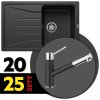 BLANCO SET 08-D 25 SONA 45 S + KANO-S antracit