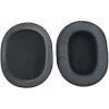 Náhradné náušníky pre slúchadlá Audio Technica ATH-M30, M40X, M50, M50S a M50X - Čierne, kožené