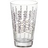 Gastro Poháre na kávu Latté Macchiato Conical 400 ml, s dekorom