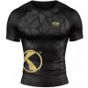 Katsudo rash guard krátky rukáv, čierno zlatý-S