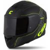 přilba Integral GT 2.1 Flash, CASSIDA (černá matná/žlutá fluo/tmavě šedá, vel. 2XL) plexi s přípravou pro Pinlock