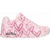 Dámska obuv na voľný čas Skechers, UNO - LOVING LOVE béžová,ružová 36