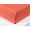 XPOSE® Jersey plachta Exclusive - tehlová 160x200 cm, Jersey
