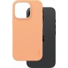 CARE by PanzerGlass - Zadní kryt pro mobilní telefon - kompatibilita s MagSafe - termoplastický polyuretan (TPU), oleofóbní povrch, polykarbonát (PC) - broskvová jemná chlupatost - pro Apple iPhone 16