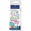 Faber-Castell 267116 Pitt Artist Pen Hand Lettering 6 ks pastelové farby