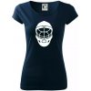 Florbal maska - Dámske tričko Pure - S ( Tmavomodrá (veľmi tmavá - skoro čierna) )