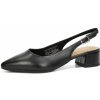 Tamaris dámske kožené lodičky - čierne - 36