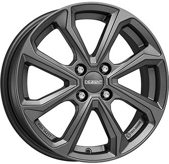 DEZENT KT 6x15 4x100 ET47 matt graphite