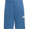 Detské športové šortky adidas, TRAINING ESSENTIALS 3 STRIPES SHORTS J Modrá,Biela 152