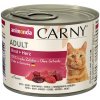 Animonda CARNY® cat Adult hovädzie a morčacie srdiečka, konzervy pre mačky 6x200g