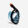 DECATHLON Maska Easybreath 900 na potápanie modrá S-M
