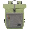 Travelite Basics Roll-up Backpack Green Grey