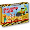 Nákladiaky a bagre Box s magnetmi