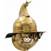 Deepeka Antická mosazná gladiátorská přilba Thrák s motivem gryfa - Outlet