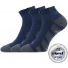 GASTM členkové športové ponožky so striebrom VoXX Tm. modrá 43-46 3 páry
