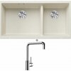 Blanco SUBLINE 480/320-U biela soft 527168 + Blanco MILI chróm 519413