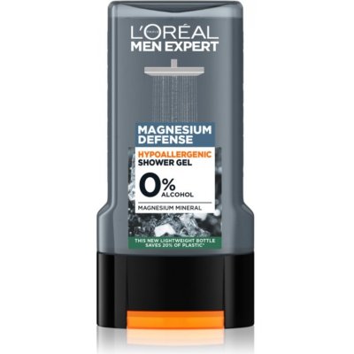 L’Oréal Paris Men Expert Magnesium Defence hypoalergénny sprchový gél pre mužov 300 ml