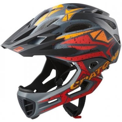 Cratoni C-Maniac Pro Black/Red/Orange Matt 2022