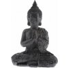 Záhradná dekorácia Budha, antracit, magnézium, 38 x 15 x 26 cm
