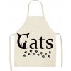 Amparo Miranda Detská Kuchynská zástera I love cats W031-6