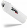 GPR Koncovka výfuku Slip-on GPR ALBUS EVO4 E4.KTM.55.2.ALBE4 White glossy including removable db killer and link pipe