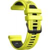 PROTEMIO 112659 SPORTY Vymeniteľný silikónový remienok Garmin Forerunner 965 žltý