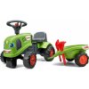 FALK - Detské odrážadlo Baby Claas s vlečkou, lopatkou a hrabličkami (FA-212C)