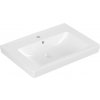 Villeroy & Boch VILLEROY&BOCH Umyvadlo Subway 2.0 711365, 650 x 470 mm, obdĺžnikové, 1 otvor pre batériu uprostČervená, s prepadom, biela alpínska