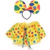 Kostým žltý s bodkami