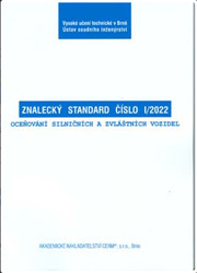 Znalecký standard číslo I/2022. Oceňování silničních a zvláštních vozidel