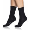 Bellinda BAMBUS LADIES COMFORT SOCKS Klasické dámske ponožky čierna biela svetlozelená