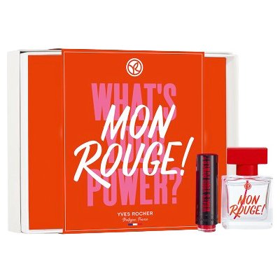 Yves Rocher Darčeková sada Mon Rouge - parfemová voda + rúž