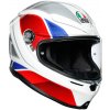 AGV K6 MULTI MPLK HYPHEN WHITE/RED/BLUE Velkosť: L