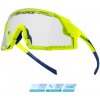 Force GRIP fluo cyklistické okuliare - fotochromatické sklá + šatka Force