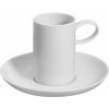Vista Alegre - kávová šálka 0,1l a podšálka - Domo White