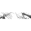 DVB-T/T2 anténa Spacetronik EOS L Combo Black (aktívna)