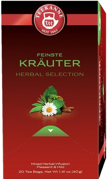 Teekanne Herbal Selection Bylinný čaj 20 x 2 g