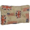 LKV Lomnice Vankúš na paletový nábytok - 60 x 40 cm - vlajky