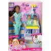 Mattel Barbie Povolanie herný set s bábikou Baby Doctor s dvojčatami-černoška
