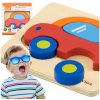 Viga Toys VIGA Prvé drevené puzzle pre batoľatá
