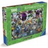 RAVENSBURGER Challenge: Minecraft 1000 dielov