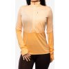 Mikina dámska Icebreaker Merino 200 Realfleece Descender LS Half Zip - sunstone/feldspar/cb