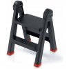 Schodíky TITAN LADDER čierny 47,0x43,5x63,0cm