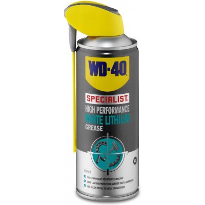 WD-40, Specialist White Lithium Grease, 400 ml